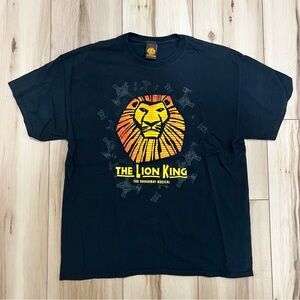 Disney The Lion King The Broadway Musical Graphic T-shirt Unisex XL